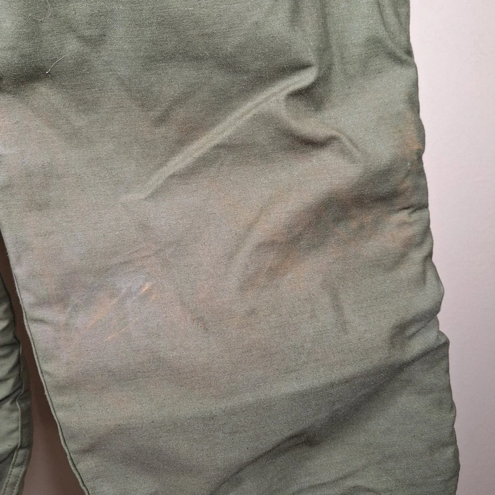 Vintage Military Trousers Cold Weather Permeable Type 1 Lined Insulated Small